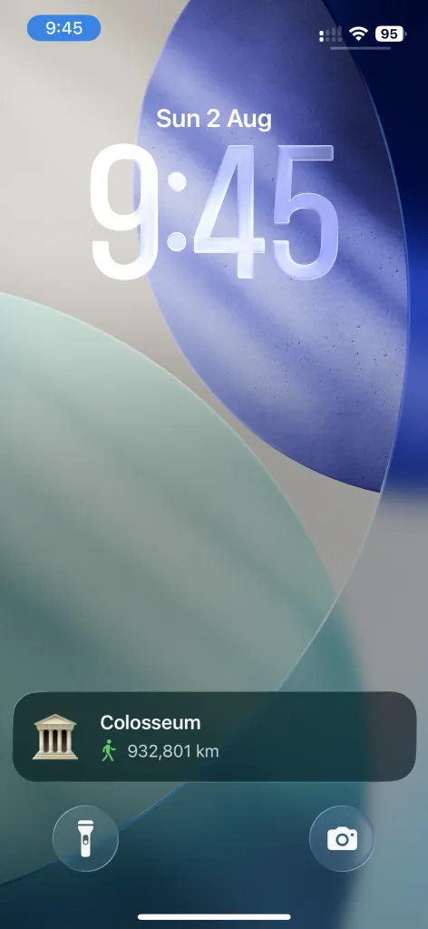 Live Activity Widget